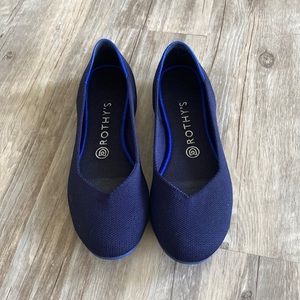 Rothy’s Gently Used Classic Navy Blue size 8.5